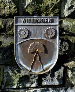 Rennerod, Brunnenanlage Wappen Willingen