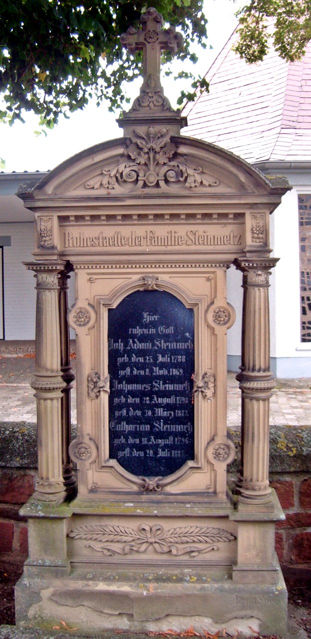 Renn Forst Grabstein Steinmetz