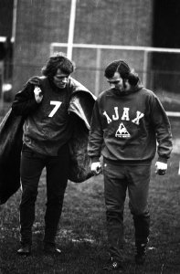 Rene Notten traint bij Ajax Notten en Hady (l) tijdens training, Bestanddeelnr 927-6464