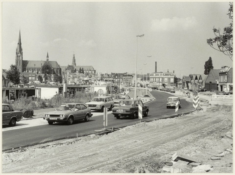 Renovatie van de Schalkwijkerstraat, ziende naar het noorden