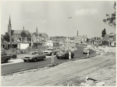 Renovatie van de Schalkwijkerstraat, ziende naar het noorden