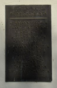 Rendel, Gefallenendenkmal. Tafel 2