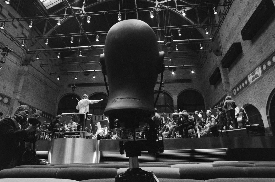 Repetitie Nederlands Philharmonisch Orkest in Concertzaal Koopmansbeurs, Bestanddeelnr 934-2065