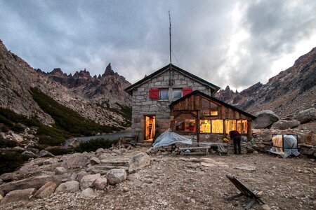 Mountain nature andes