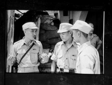 Reproductie van een foto van het China Safety Batallion te Sumatra, Bestanddeelnr 10121