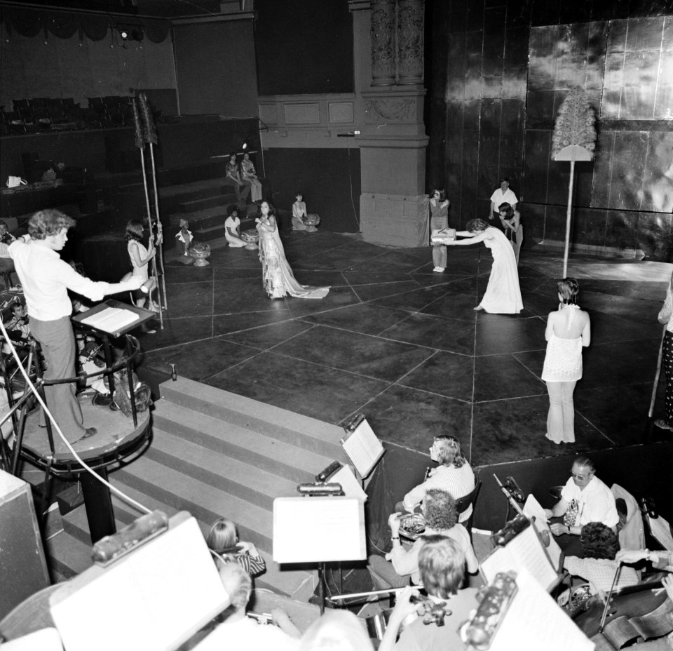 Repetities opera Aida in kader Holland Festival in Carre, overzicht, Bestanddeelnr 926-4983