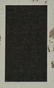 Rendel, Gefallenendenkmal. Tafel 5