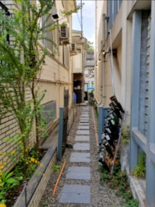 Restaurant entrance around Yoyogi