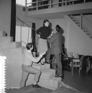 Repetitie Irma La Douce van Rotterdamse Toneel, Bestanddeelnr 912-2567