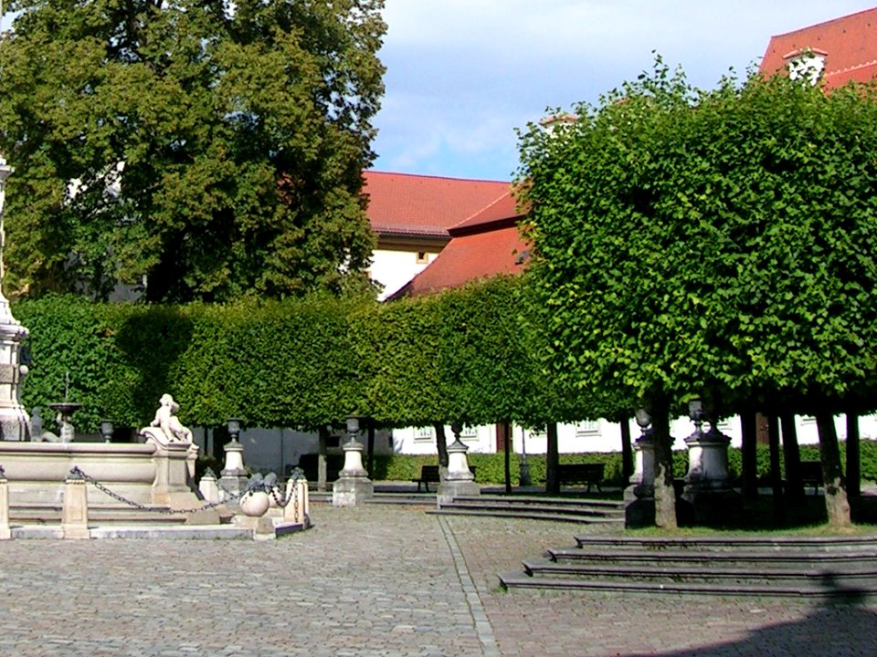Residenzplatz Eichstätt Platzabschluss D-1-76-123-442
