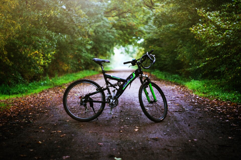 Adventure outdoors mountain biking