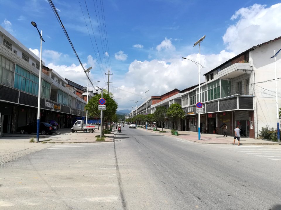 Residential buildings in Shatian Township of Ningxiang, Hunan, China3