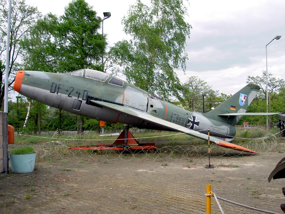 Republic F-84F Thunderstreak DF+240, Alliierte in Berlin pic2