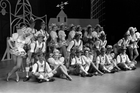 Repetitie revue Snip en Snap Sleeswijk Revue, Bestanddeelnr 915-3113