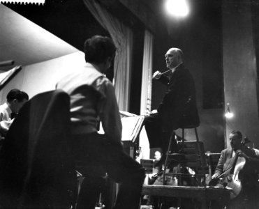 Repetitie van het London Symphony Orkest in Rotterdam, Bestanddeelnr 911-0499