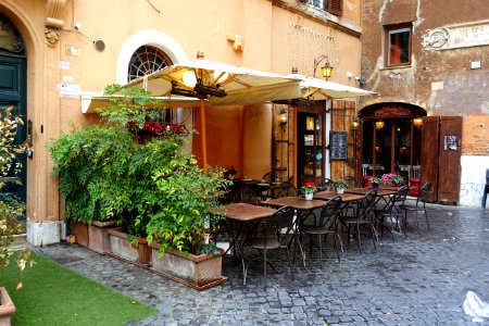 Restaurant - Piazza del Biscione - Rome, Italy - DSC09741