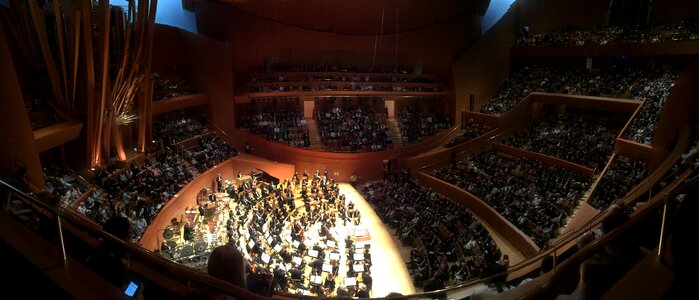 Symphony orchestral auditorium