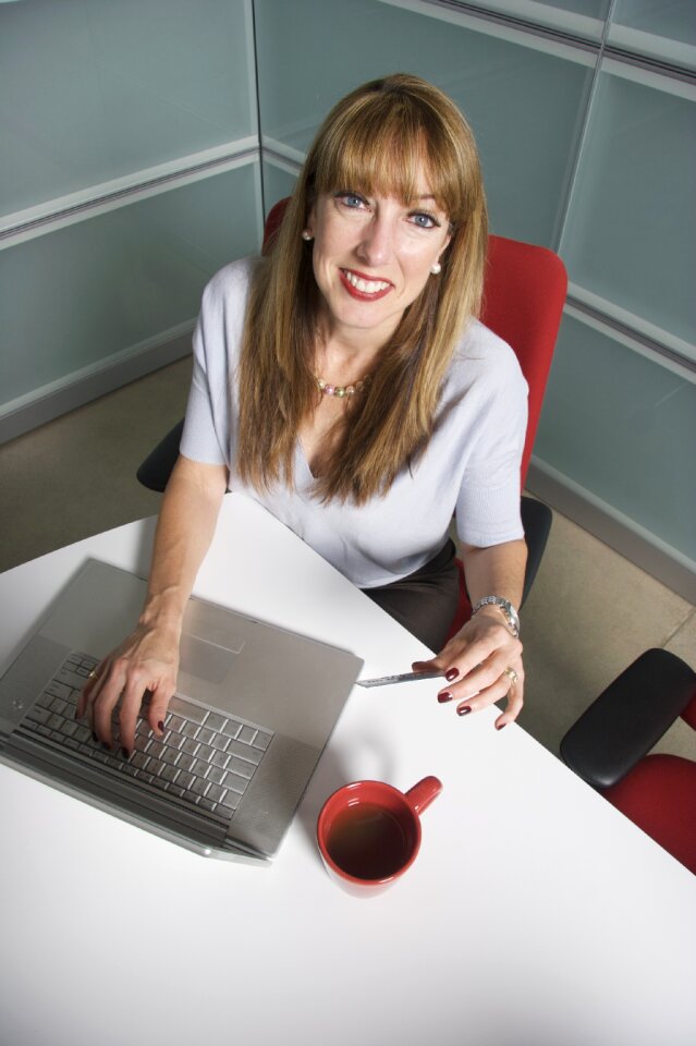 Office people success woman