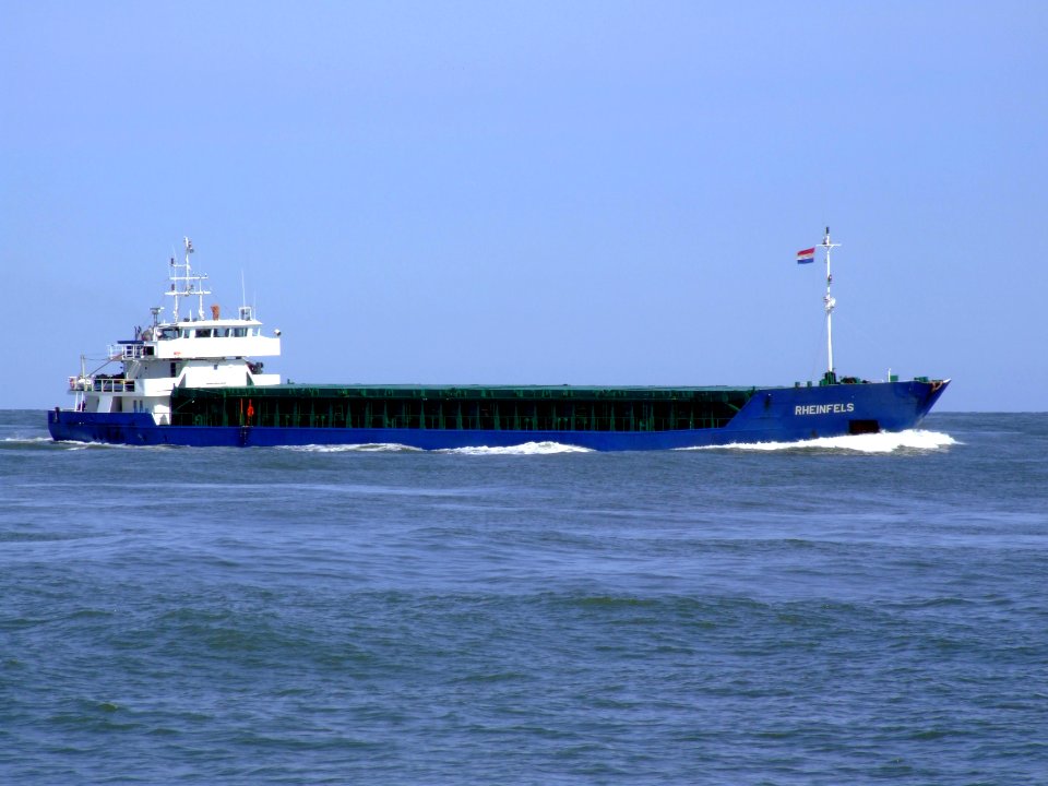 Rheinfels p1 approaching Port of Rotterdam