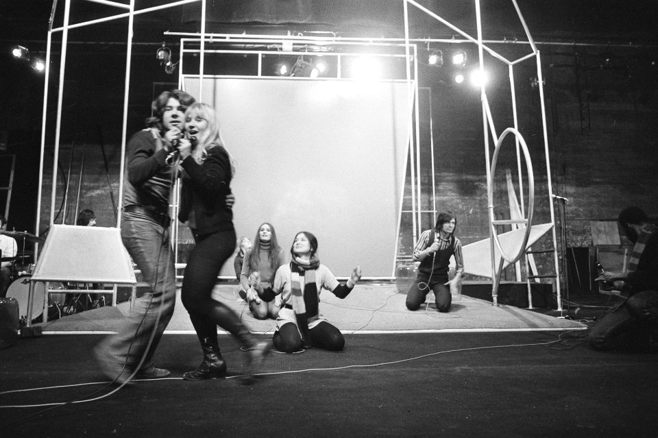 Repetities van Amerikaans Rockmusical Salvation of Terug naar Genesis Bill v, Bestanddeelnr 924-1500