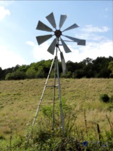 Resson (Meuse) windwheel pump