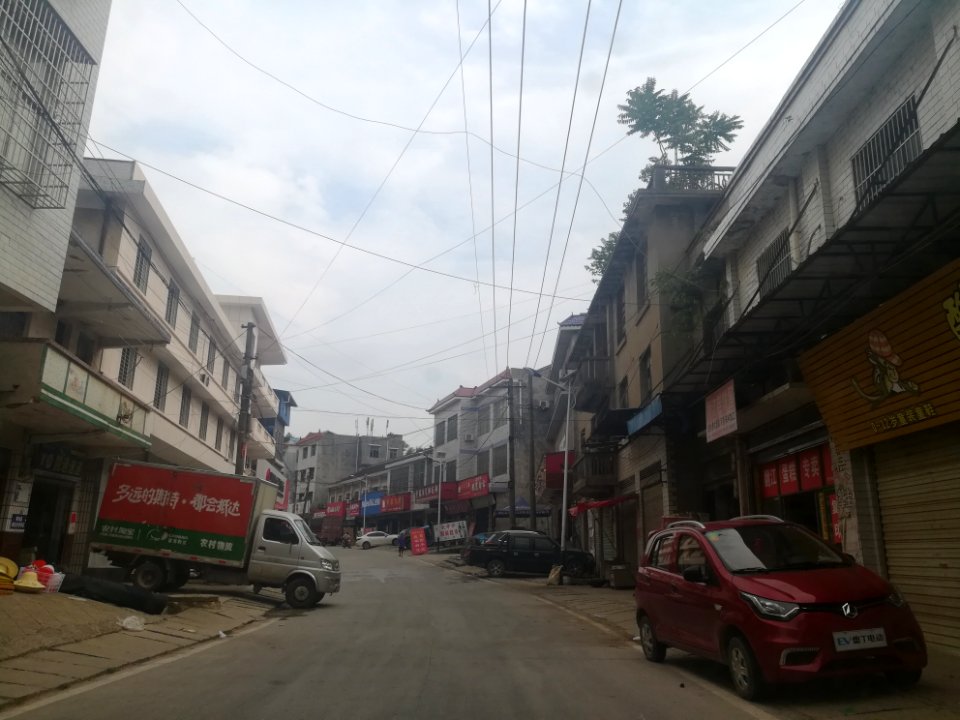Residential buildings in Fanjiang Town of Xiangxiang, Hunan, China3