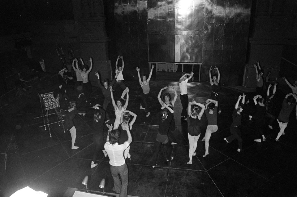 Repetities voor opera Aida in Carre, Bestanddeelnr 926-4798