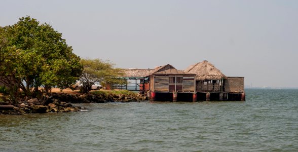 Restaurant on the shores of Bay Village at ports of Altagracia