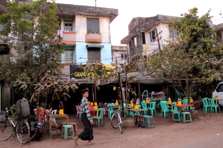 Restaurant at Yangon Suburb