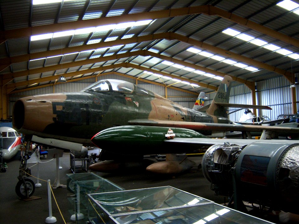 Republic F-84F Thunderstreak 6541, NELSAM, 27 June 2015 (2)