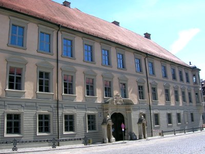 Residenzplatz 1 Eichstätt Westflügel von Norden