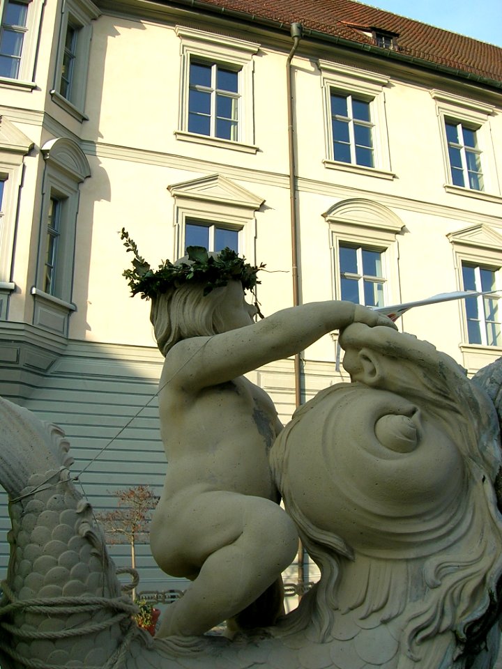 Residenzplatz Eichstätt kleiner Brunnen -Ostern 2013 (3)