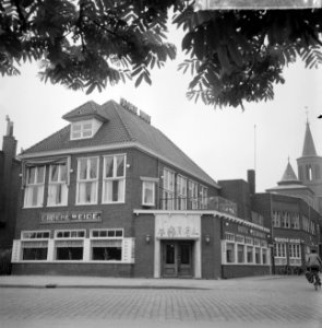 Restaurant De Groene Weide te Leeuwarden gaat weg, exterieur, Bestanddeelnr 917-8532