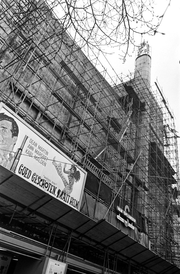 Restauratie gevel city-theater, Bestanddeelnr 920-1737