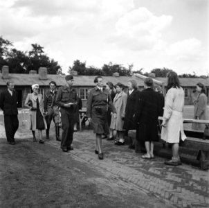 Reportage Kamp Amersfoort, interneringskamp voor oorlogsmisdadigers en collabor, Bestanddeelnr 900-4825