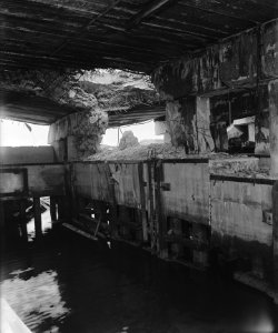 Reportage uit IJmuiden. Schnellboot bunker, Bestanddeelnr 900-9178