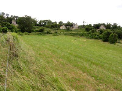 Ressons-le-Long (Aisne) vue sur le hameau de La Montagne