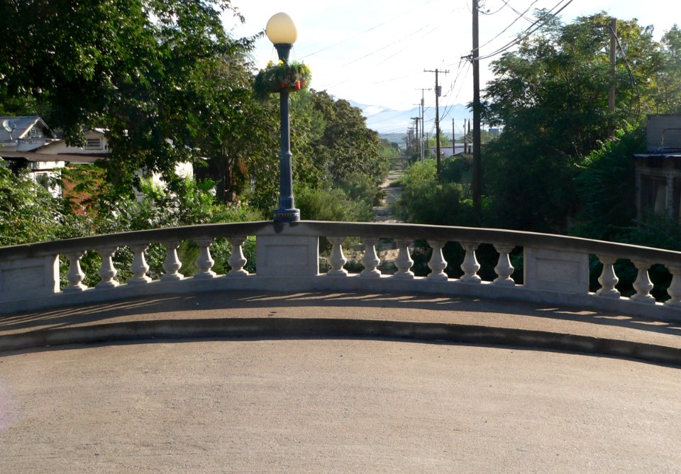 Reppy Ave Bloody Tanks bridge DS railing 1