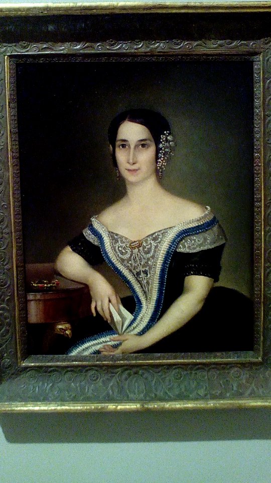 Ritratto di dama con libro