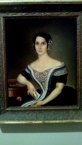 Ritratto di dama con libro