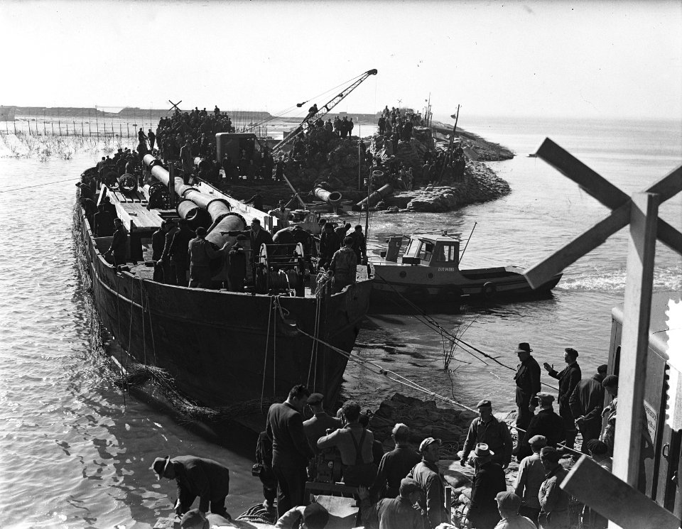 Rilland Bath dichten duikgat schip laten zinken, Bestanddeelnr 905-6748