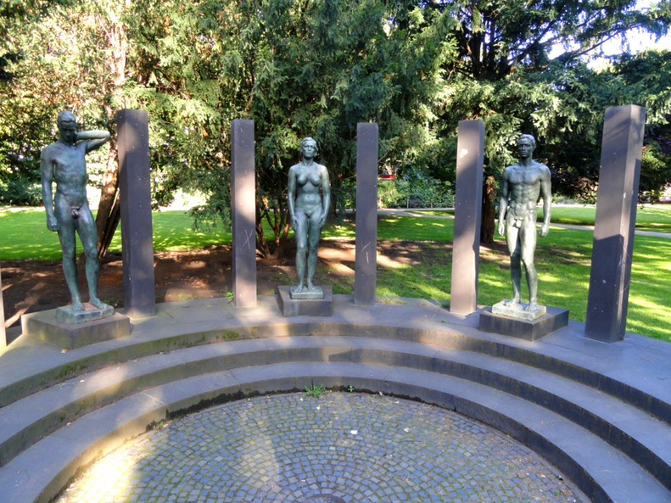 Ring der Statuen, Georg Kolbe - Rothschildpark - Frankfurt am Main - DSC02347