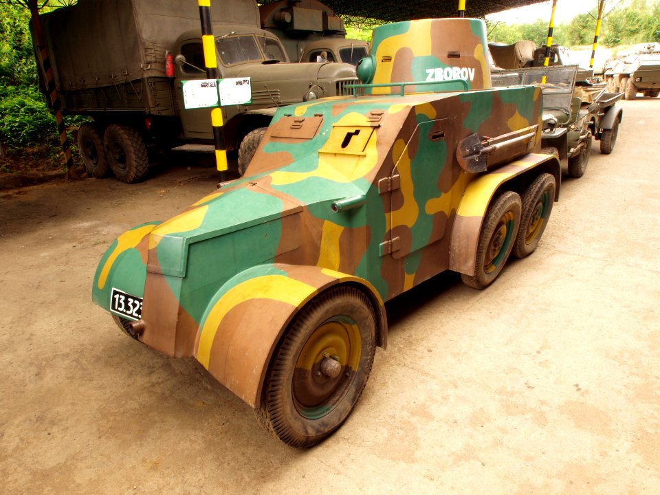 Replica of a light armored car of Czech Army OA vz. 30 pic1