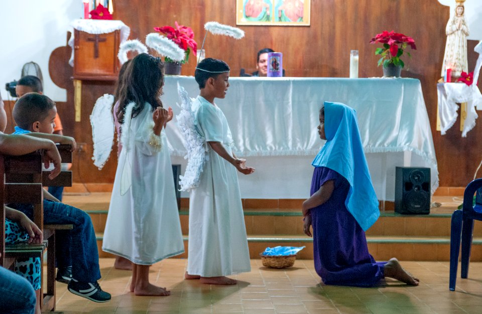 Representación de Nacimiento de Jesus