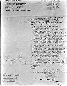 Repro document. Brief van de minister van Oorlog aan de Adjudant-generaal in Ned, Bestanddeelnr 8832