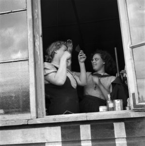Reportage Kamp Amersfoort, interneringskamp voor oorlogsmisdadigers en collabor, Bestanddeelnr 900-4824