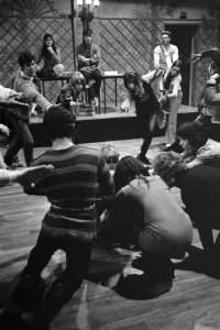 Repetities voor musical Hair in Amsterdam, Bestanddeelnr 923-0779