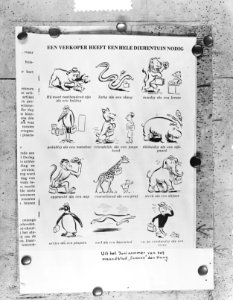 Repro Heer Smulders reclameplaat, Bestanddeelnr 905-1820