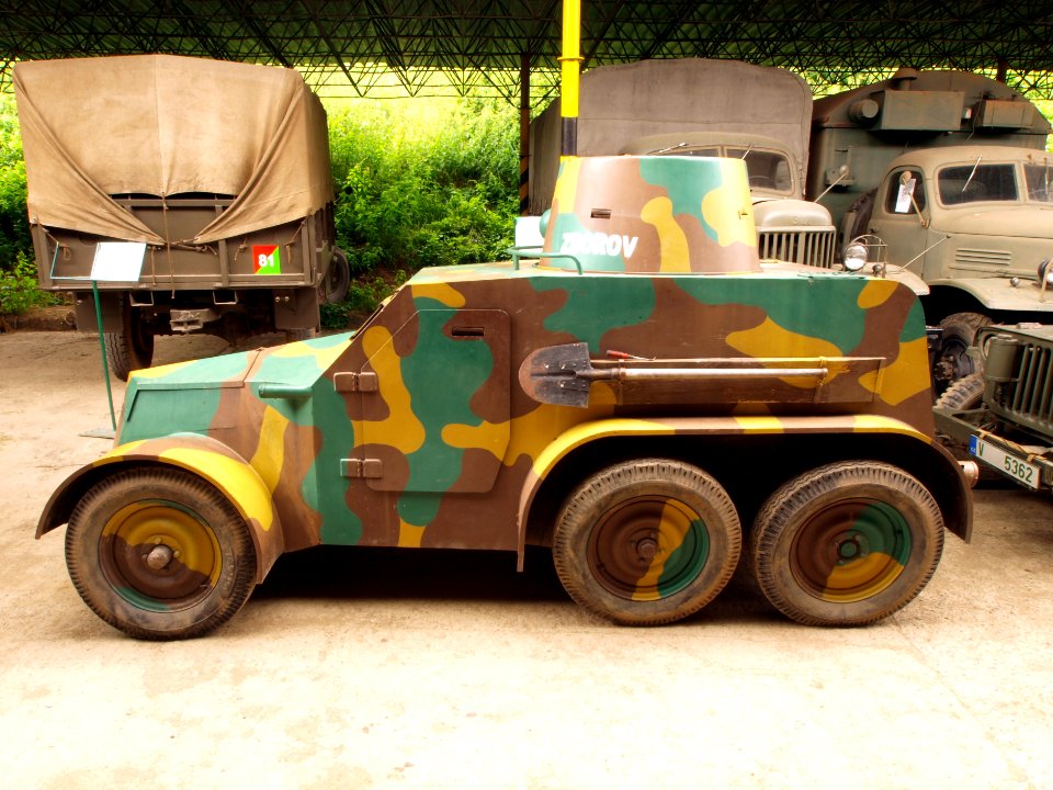 Replica of a light armored car of Czech Army OA vz. 30 pic2