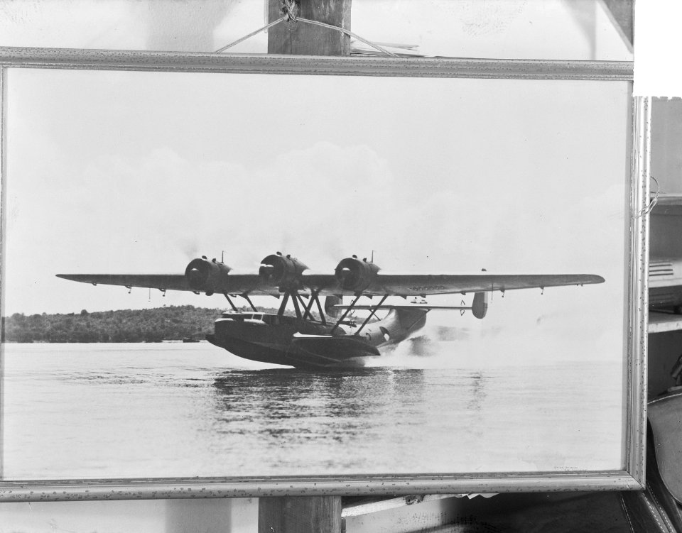 Repro Marvo Schilderij vliegboot, Bestanddeelnr 903-8940